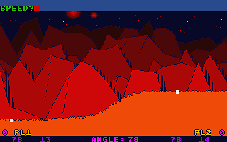 Catapult atari screenshot